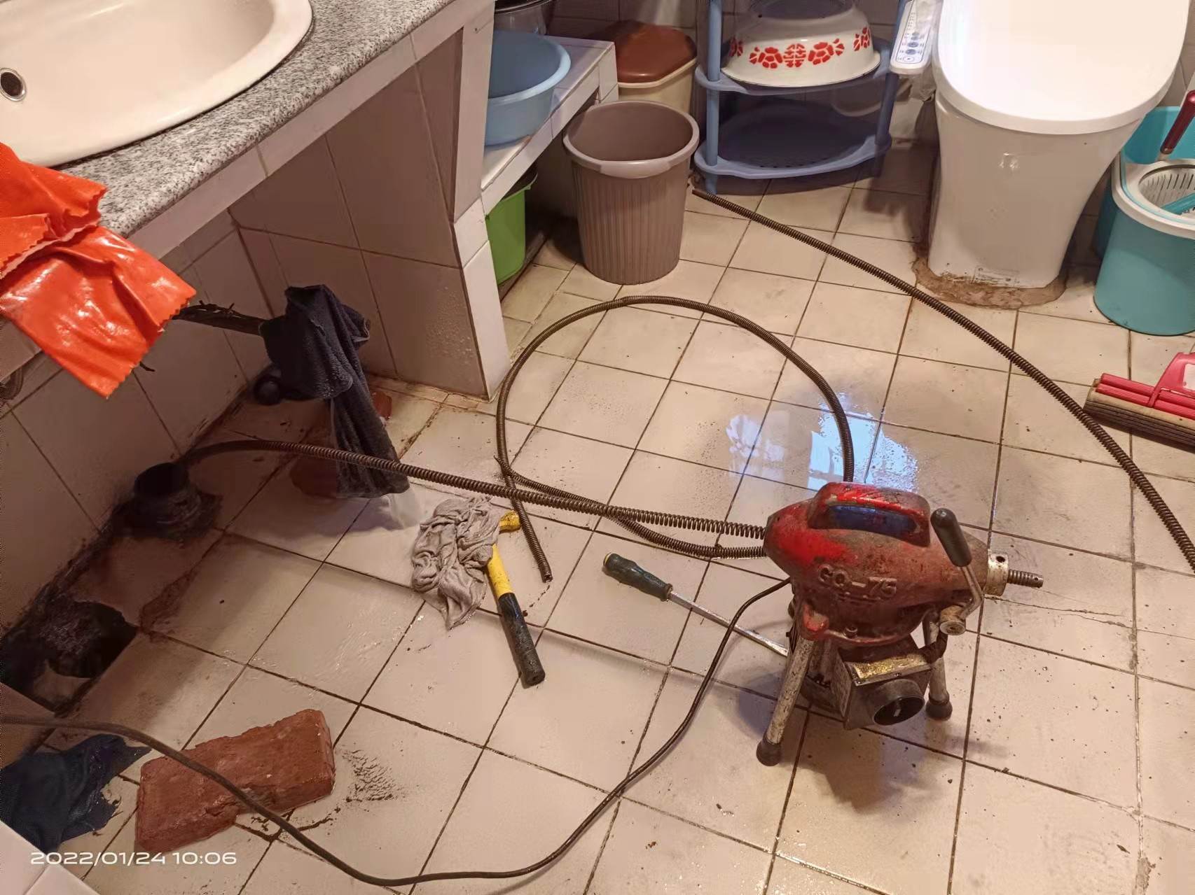 汉阴疏通厨房下水道，地漏疏通